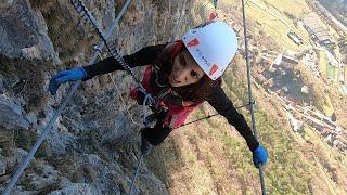 2024-12-31 Ferrata delle Anguane Nera