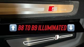 DIY OEM B9 Illuminated Door Sill Retrofit - Audi Q5 (8R)