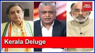 Kerala Fights Flood Beyond Political Differences : Tharoor & KJ Alphons | News Today With Rajdeep