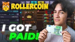 I Got Paid! (Rollercoin)