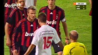 David Beckham és Kabát Péter balhéja - AC Milan - Magyar ligaválogatott