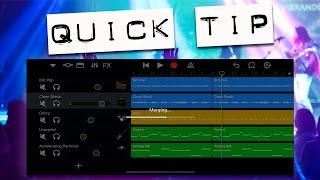 GarageBand for iOS' Marvellous Merging - Quick Tip #24