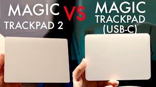 Magic Trackpad (USB-C) VS Magic Trackpad 2! (Comparison) (Review)