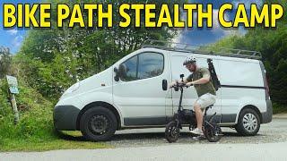 BIKE TRAIL STEALTH VAN CAMPING