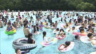 3連休最終日「海の日」 北海道各地は好天に恵まれる…ビーチにプールやビアガーデンで“夏満喫” 一方で最高気温22.7℃の釧路市では避暑客が「寒いくらい」