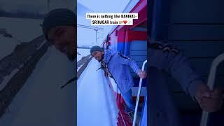 world's most beautiful train journey|kashmir train |Banihal train #shorts