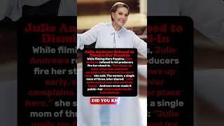 The Secret Julie Andrews Kept On Set Will Surprise You!