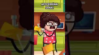 Bardak kırdığımda ben