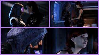 Tali'Zorah- Female Romance: Full Mass Effect Movie (All Scenes)