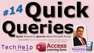 Microsoft Access Quick Queries #14. Practice Makes Perfect, LibreOffice, Easy Access POS, More!