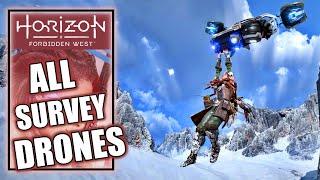 Horizon Forbidden West - All Survey Drone Locations, How to Loot Them & Return Them to Base