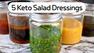 5 Keto Salad Dressings