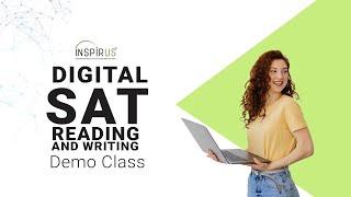 Digital SAT Reading and Writing Demo Class | Digital SAT Preparation | Inspirus Education