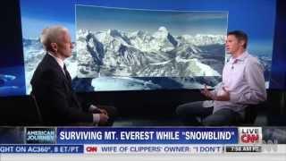 Brian Dickinson Blind Descent interview with Anderson Cooper