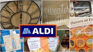 New Aldi Finds October 2024 Home Decor * Mirrors Fall Limited Edition Foods *Snacks & More