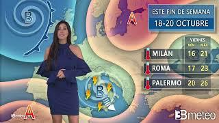 Previsiones del tiempo para este fin de semana en Italia