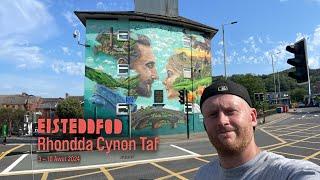 My EISTEDDFOD Mural... painting on the big stage