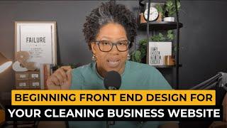 Best Front-End Design for your Cleaning Business Website