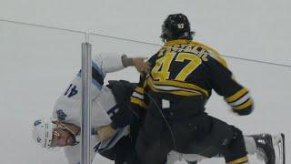 Two Fights Between Mark Kastelic And Robert Bortuzzo