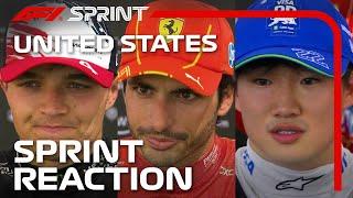 Drivers React After Sprint | 2024 United States Grand Prix