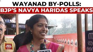 Wayanad Bypoll: BJP’s Navya Haridas Targets Rahul Gandhi, Highlights Development Agenda