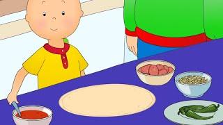 Caillou Makes a Pizza | Caillou's New Adventures