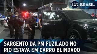 Sargento da PM é executado no Rio de Janeiro | SBT Brasil (18/10/24)