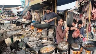 Amazing Street Food in Afghanistan | Traditional Street Food in Jalalabad