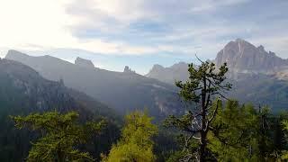 Dolomitenblick auf Cortina und die Ampezzaner Dolomiten