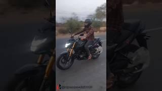 Hero Xtreme 160r 4v model customer Bike Test ride Review #viralshort video #Hero moto