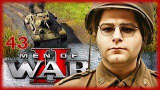 MEN OF WAR II [043]  Sichere Route: Deutscher Großangriff | Men of War II Gameplay