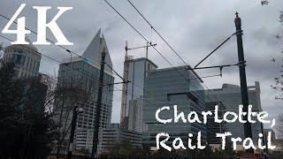 Charlotte NC, South Ends (Rail Trail) Walk