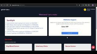Call Chimp Demo for PAW-sitive