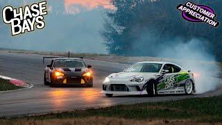 Chasing Drift cars at Polecat With ChaseBays