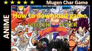 How To download and Install Mugen game  - mugen char