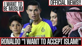 RONALDO ABOUT TO ACCEPT ISLAM!! - BREAKING NEWS