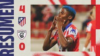 HIGHLIGHTS | Atlético de Madrid Femenino 4-0 Madrid CFF | Liga F 24/25 - Jornada 4