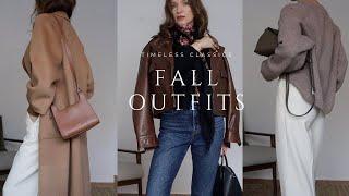 Fall & Winter Outfit Ideas 2024 | Timeless Outfit Formulas and Color Combinations