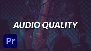 How To Improve Audio Quality of Microphone in Adobe Premiere Pro Tutorial (Deep Studio Voice)