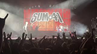 Sum 41 - All Messed Up + Drum Solo (Budapest, 2024.11.12.)