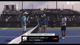 Aleksandar Vukic vs Fabio Fognini | R2 Phoenix • Highlights