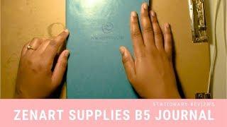 ZenArt Supplies B5 Leather Bound Journal Review