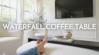 Waterfall Coffee Table | Home With Stefani