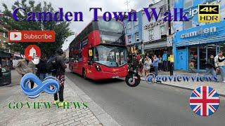 Camden Town London Walking Tour UK #vlog #lifeinlondon #lifeinuk @GoViewViews