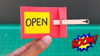 Best prank toy , Aprilfool special paper jumping toy , how to make paper rubberband flying toy