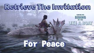 Assassins Creed Shadows : Pt 77 "Retrieve the Invitation" for Peace