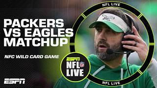 Keys to victory in the Packers-Eagles NFC Wild Card matchup  | NFL Live