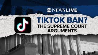 LIVE AUDIO: Supreme Court hears arguments on possible TikTok ban