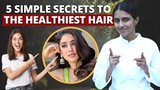 MOST EFFECTIVE | 5 Secret to HEALTHIEST HAIR | Home Remedies #shlloka