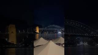 SYDNEY HARBOUR  #sydney #australia #nightlife #travel #adventure #explore #fyp #sydneyharbour